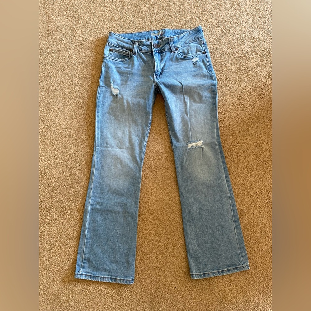 Wrangler Light Blue Boot Cut Jeans